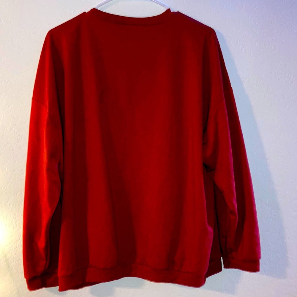 Red Crew Neck